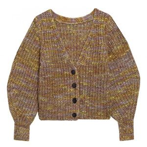 Ba&sh super cozy multi colored cardigan size M